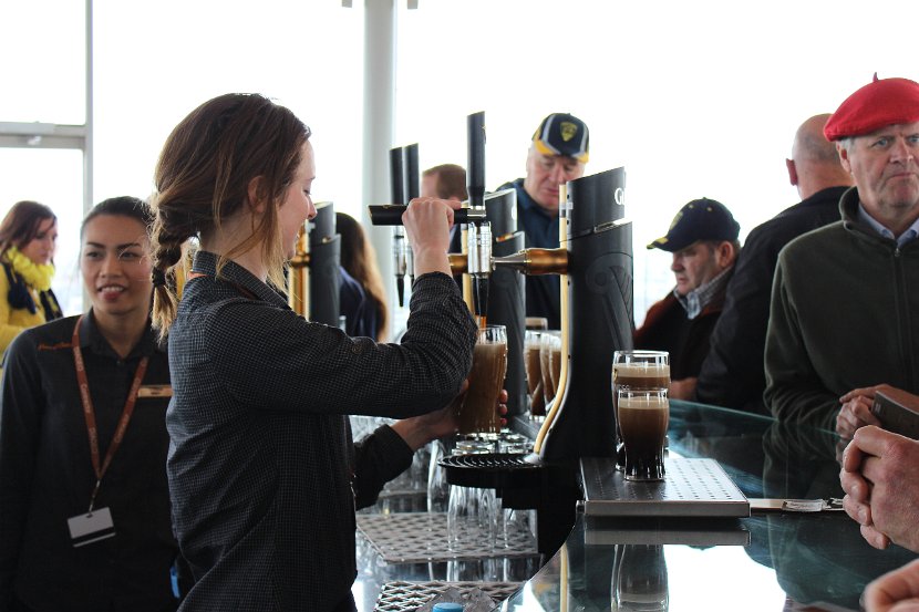 Guinness at the Gravity Bar